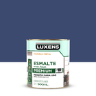 Tinta Esmalte Base Água Brilhante Pronta para Uso Azul Del Rey 900ml Luxens
