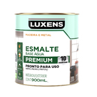 Tinta Esmalte Base Água Brilhante Pronta para Uso Branco 900ml Luxens