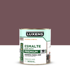 Tinta Esmalte Base Água Brilhante Pronta para Uso Tabaco 900ml Luxens