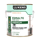 Tinta Esmalte Base Água Fosco Branco 3,6L Luxens