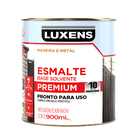 Tinta Esmalte Sintético Base Solvente Acetinado Pronta para Uso Areia 900ml Luxens