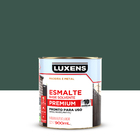 Tinta Esmalte Sintético Base Solvente Acetinado Pronta para Uso Verde Colonial 900ml Luxens