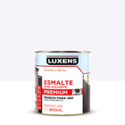 Tinta Esmalte Sintético Base Solvente Brilhante Pronta para Uso Alumínio 900ml Luxens