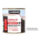Tinta Esmalte Sintético Base Solvente Brilhante Pronta para Uso Amarelo 225ml Luxens