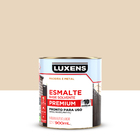 Tinta Esmalte Sintético Base Solvente Brilhante Pronta para Uso Areia 900ml Luxens