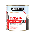 Tinta Esmalte Sintético Base Solvente Brilhante Pronta para Uso Azul Del Rey 900ml Luxens