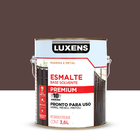 Tinta Esmalte Sintético Base Solvente Brilhante Pronta para Uso Marrom 3,6L Luxens