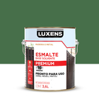 Tinta Esmalte Sintético Base Solvente Brilhante Pronta para Uso Verde Folha 3,6L Luxens