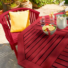 Tinta Esmalte Sintético Base Solvente Brilhante Pronta para Uso Vermelho 900ml Luxens