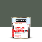 Tinta Esmalte Sintético Base Solvente Fosco Pronta para Uso Verde Escolar 900ml Luxens