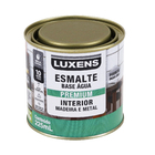 Esmalte Brilhante Branco Base Água 0,225L Luxens