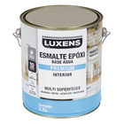 Tinta Esmalte Epóxi Base Água Multi Superfície Acetinado Pronta para Uso Cinza 3,6L Luxens
