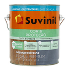 Esmalte Base Água Fosco Seca Rápido Premium Áreas Internas e Externas Preto 3,6L Suvinil