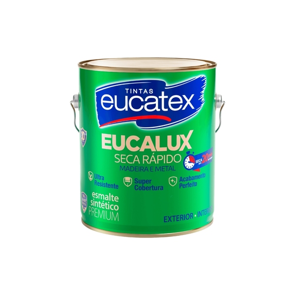 Esmalte Fosco Eucalux 3 6l - Grafite Claro