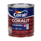 Esmalte Sintético Coralit Brilhante Cinza Escuro 900mL Coral