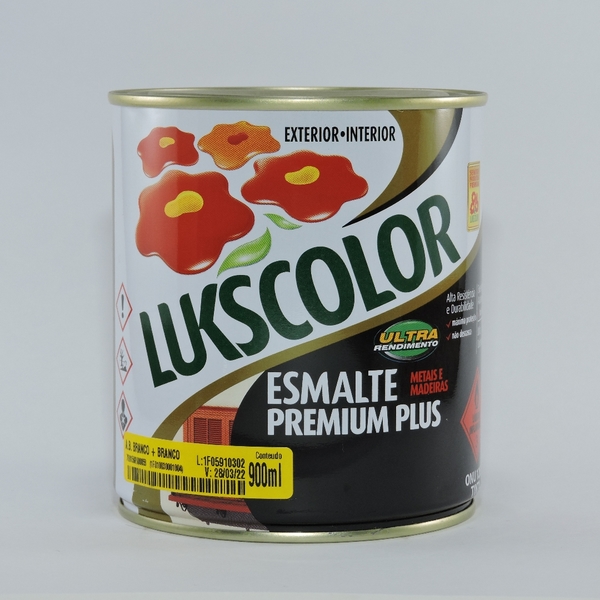 Esmalte Sintético Lukscolor Branco 900ml