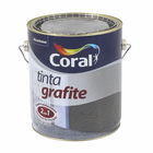 Esmalte Sintético Tinta Grafite Fosco Grafite Claro 3,6L Coral