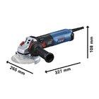 Esmerilahdeira Bosch Gws 17-125s 220v