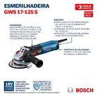 Esmerilahdeira Bosch Gws 17-125s 220v