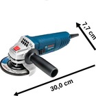 Esmerilhadeira Angular 4.1/2" 850w Com 3 Discos Gws 850 Bosch