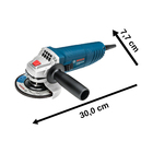 Esmerilhadeira Angular 4.1/2" 850W GWS 850 3 discos 220V Bosch