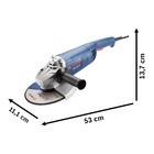 Esmerilhadeira Angular 9" GWS 2200-230 Vulcano 2200W 220V Bosch