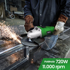 Esmerilhadeira Angular Elétrica Tesme720-127v