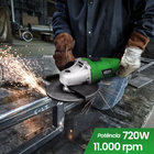 Esmerilhadeira Angular Elétrica Tesme720-220v