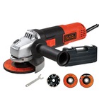 Esmerilhadeira Black Decker 4.1/2 820w 220v C/12discos+ Maleta