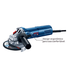 Esmerilhadeira Bosch Angular com Acessórios 5" 900W 220V GWS 9" 125 S