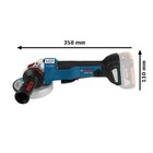 Esmerilhadeira Bosch Gws 18v-10pc 220v