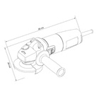 Esmerilhadeira Elétrica 800 W 4.1/2" 220 V Tramontina Para Us