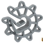 Espaçador De Ferragem Circular Concreto 20mm 500 Und.