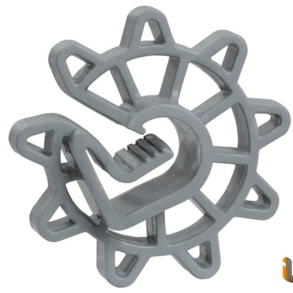 Espaçador De Ferragem Circular Concreto 40mm 200 Und.