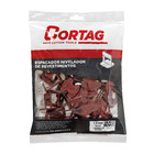 ESPACADOR JUNTAPISO VERMELHO 1,5MM 50 PC