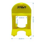 Espaçador Nivelador De Pisos E Porcelanatos Stein - 4,0mm 100