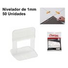 Espaçador Nivelador De Porcelanato 1mm Cortag Com 50 Peças
