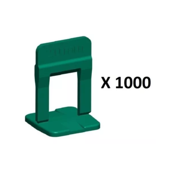Espaçador Nivelador Porcelanato - Linha ECO Cortag - 1000un -