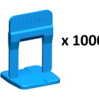 Espaçador Nivelador Porcelanato - Linha ECO Cortag - 1000un -