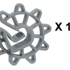 Espaçador P/ Ferro Concreto Cobrimento - Modelo Circular Rose