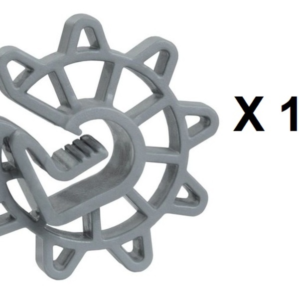 Espaçador P/ Ferro Concreto Cobrimento - Modelo Circular Rose