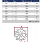 Espaçador P/ Ferro Concreto Cobrimento - Modelo Circular Rose