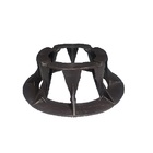 Espaçador Para Piso Industrial Malha Ferro 80mm Com 50 Und.