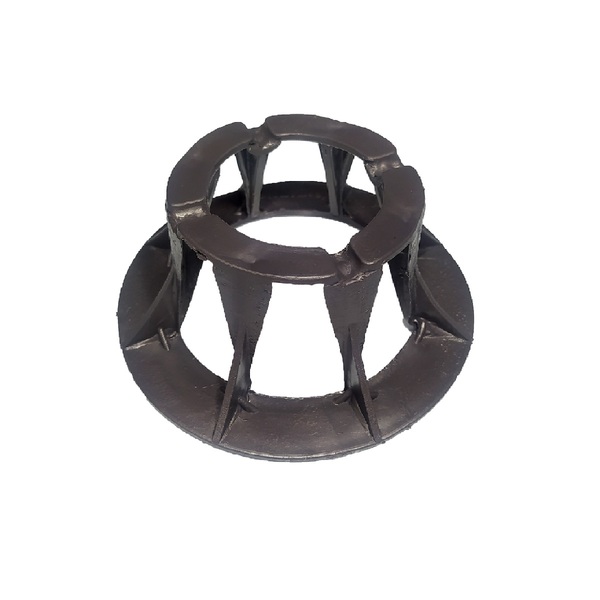 Espaçador Para Piso Industrial Malha Ferro 80mm Com 50 Und.