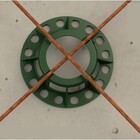 Espacador Para Tela De Piso Industrial De 25mm Com 100 Und.