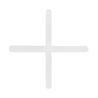 Espaçador Plástico 1,5mm Bumax (Embalagem com 100 peça)