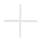 Espaçador Plástico 1mm Bumax (Embalagem com 100 peças)