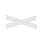 Espaçador Plástico 1mm Bumax (Embalagem com 100 peças)