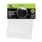 Espaçador Plástico 1mm Bumax (Embalagem com 100 peças)