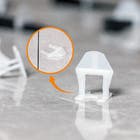 Espaçador Plástico 2 mm 100 peças Bumax